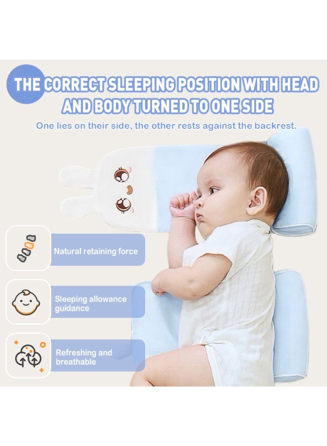 DMG TECH Newborn Wedge Pillow Natural Provides front and back support for daily use, delivering a comfortable sleep experience. Suitable for infants aged 0-6 months - Image 3