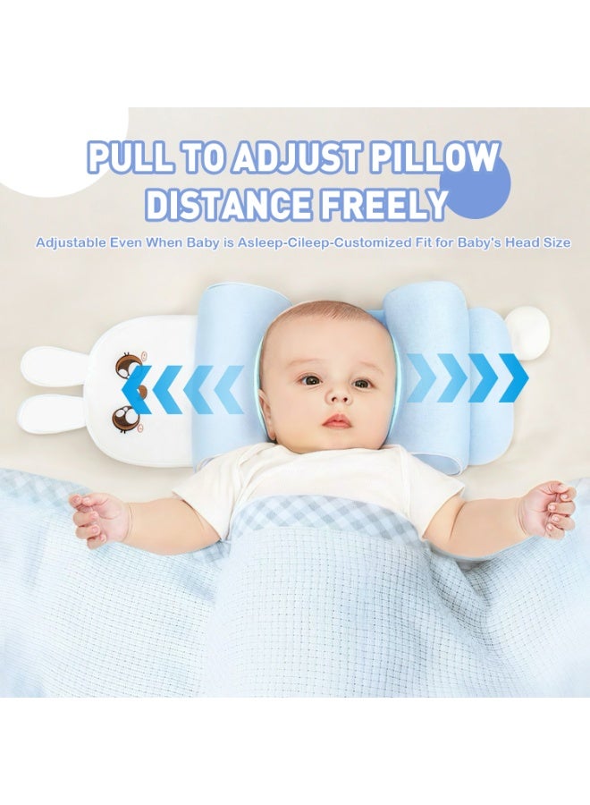 DMG TECH Newborn Wedge Pillow Natural Provides front and back support for daily use, delivering a comfortable sleep experience. Suitable for infants aged 0-6 months - Image 5