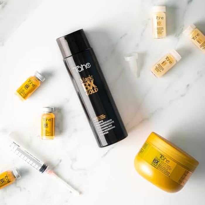 Tahe Magic Bx Gold Ultra Hydrating Redensifier Shampoo, 300ml - Image 3
