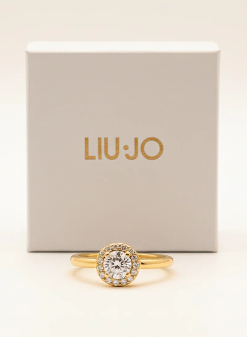 Liu Jo Liu Jo Signature Gold Ring - LJ2508
