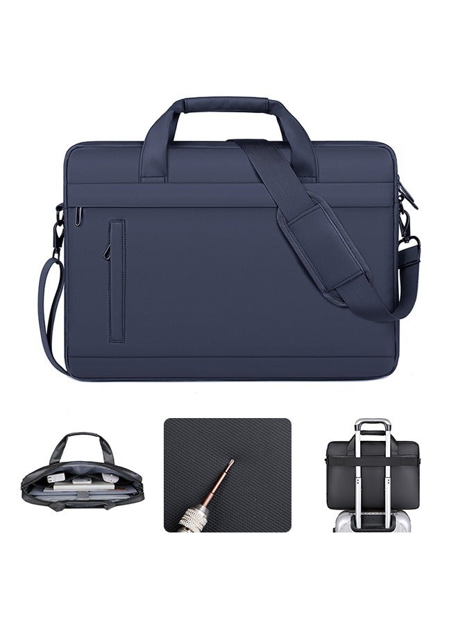 Hihonor 15.6 Inch Laptop Bag Lightweight Computer Bag Travel Business Handbag Briefcase Water Resistance Shoulder Messenger Bag for Men and Women Work Office - Image 1