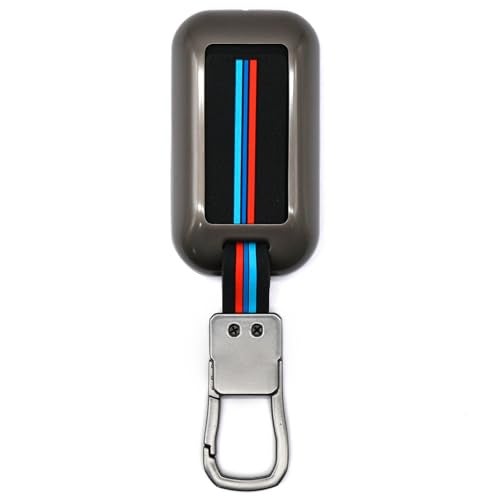 KMH Metal Car Key Cover Compatible with Maruti Suzuki Swift, Swift Dzire, Baleno, Ertiga Smart Keycover with Keychain 3 Buttons Smart Key Shell Case Holder Protector, Pack of 1 - Image 3