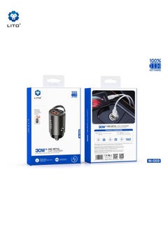 ليتو LITO C03 PD 30W Mini Metal Car Charger  - Image 3