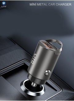 ليتو LITO C03 PD 30W Mini Metal Car Charger  - Image 4