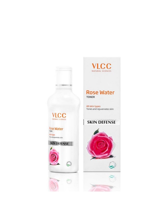 VLCC Rose Water Toner - 100ml (Pack of 2) - Tones & Rejuvenates Skin | Helps Maintain Skin's PH Balance | Helps Tighten the Pores and Gently Tones the Skin | With Rose, Aloe Vera, Mint, Date Fruit. - Image 2