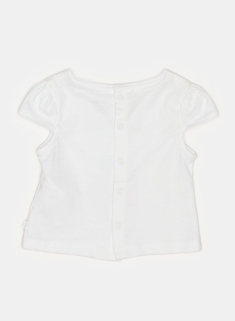 Okaidi OBaiBi By Okaidi Baby Girls Tshirt - Image 2