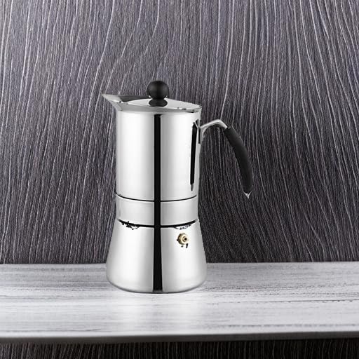 Cuisinox Amore Stainless Steel Stovetop Espresso Coffee Maker, 4-Cup (6 oz) - Image 5