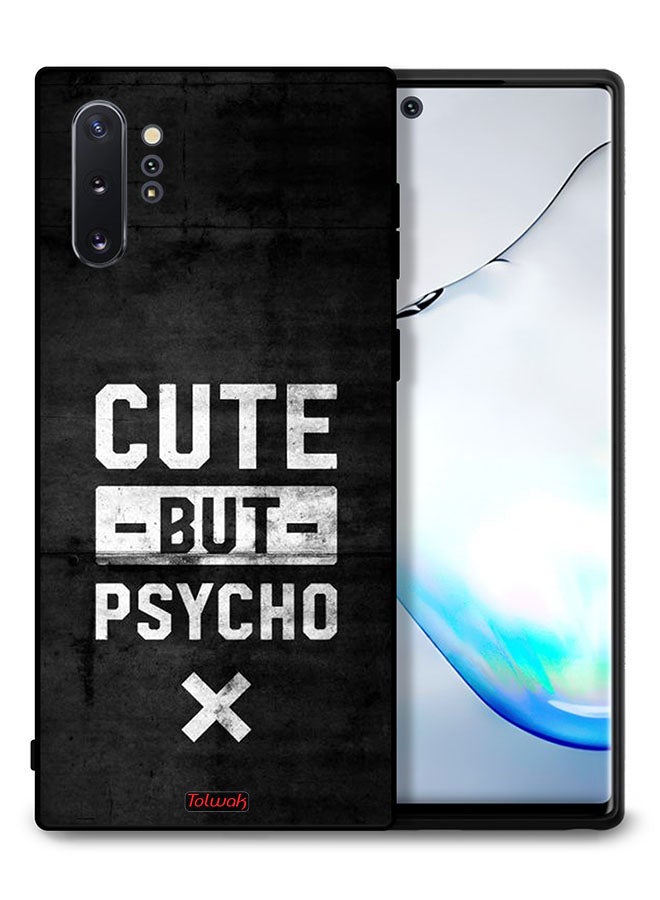 Tolwak Samsung Galaxy Note 10 Plus Protective Case Cover Cute But Psycho - Image 1