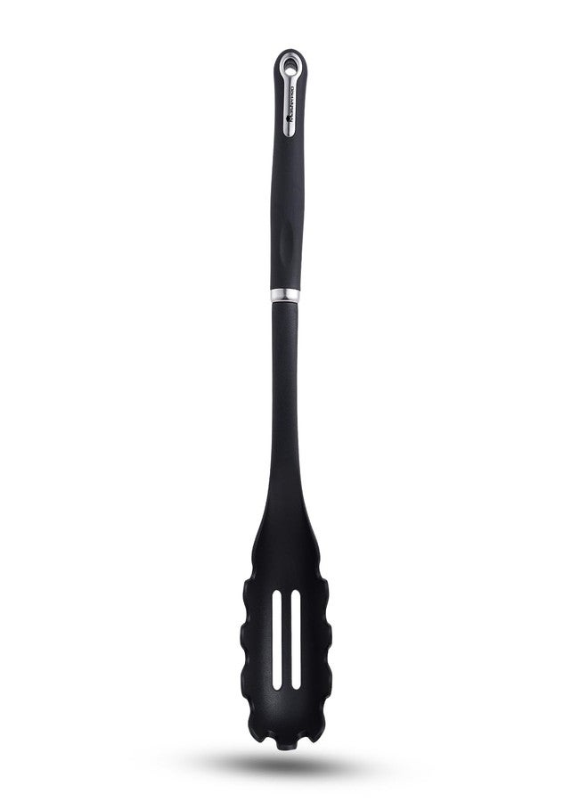 Bergner Master Pro Nylon Spaghetti Spoon (Black)