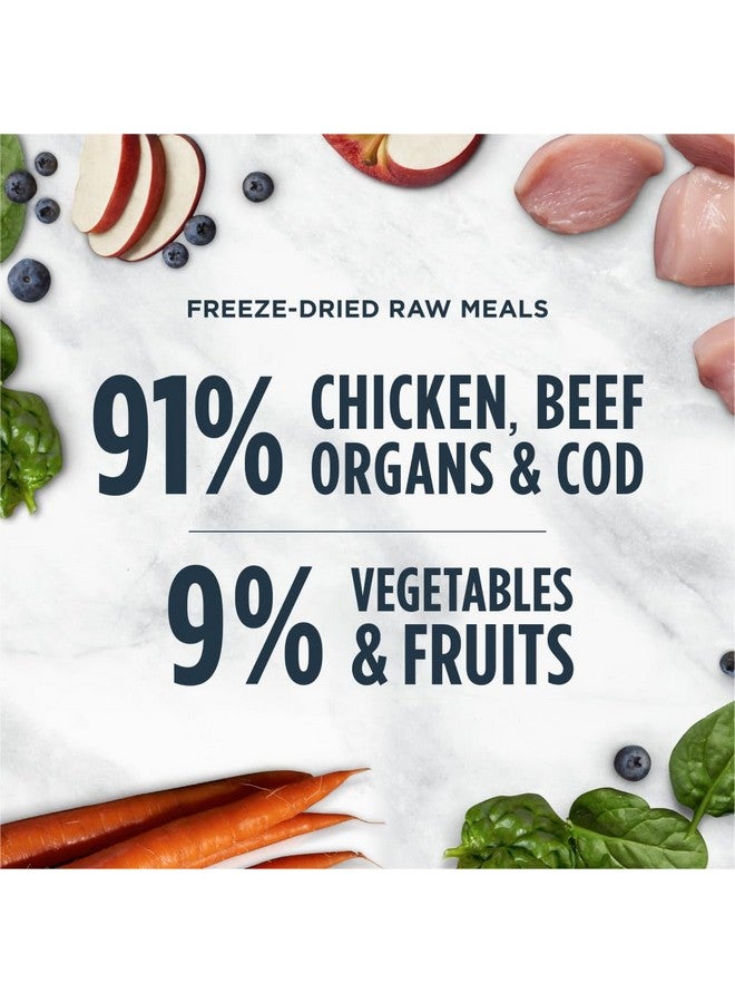 غريزة وجبات إنستينكت كيتن النيئة المجففة بالتجميد، طعام قطط جاف طبيعي، خالي من الحبوب - دجاج بدون قفص، كيس 9.5 أونصة - Image 5