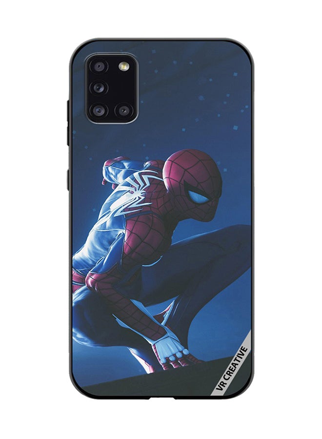 VR CREATIVE Protective Case Cover For Samsung Galaxy A31 Spiderman Design Multicolour - Image 1
