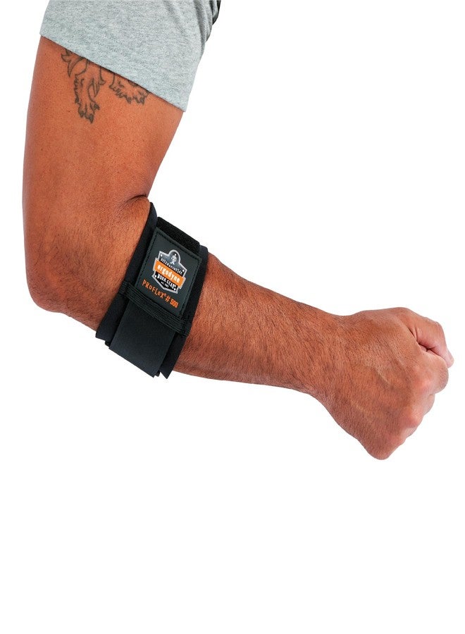 Ergodyne - 16004 ProFlex 500 Elbow Support, Large, Black - Image 1