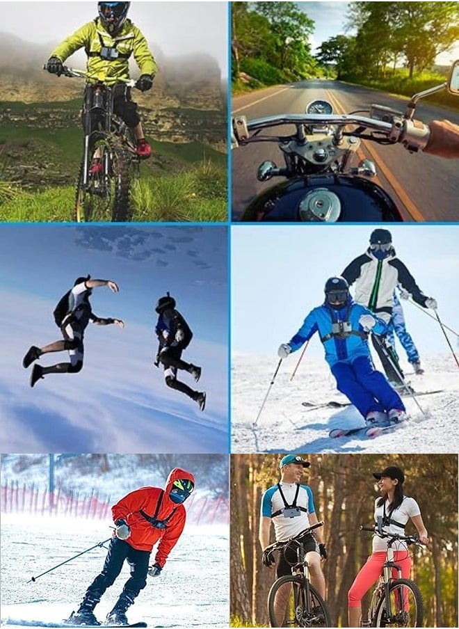 ShebSheb - Mobile Phone Chest Mount Harness Strap Holder,Cell Phone Clip Action Camera for POV/VLOG - Image 1