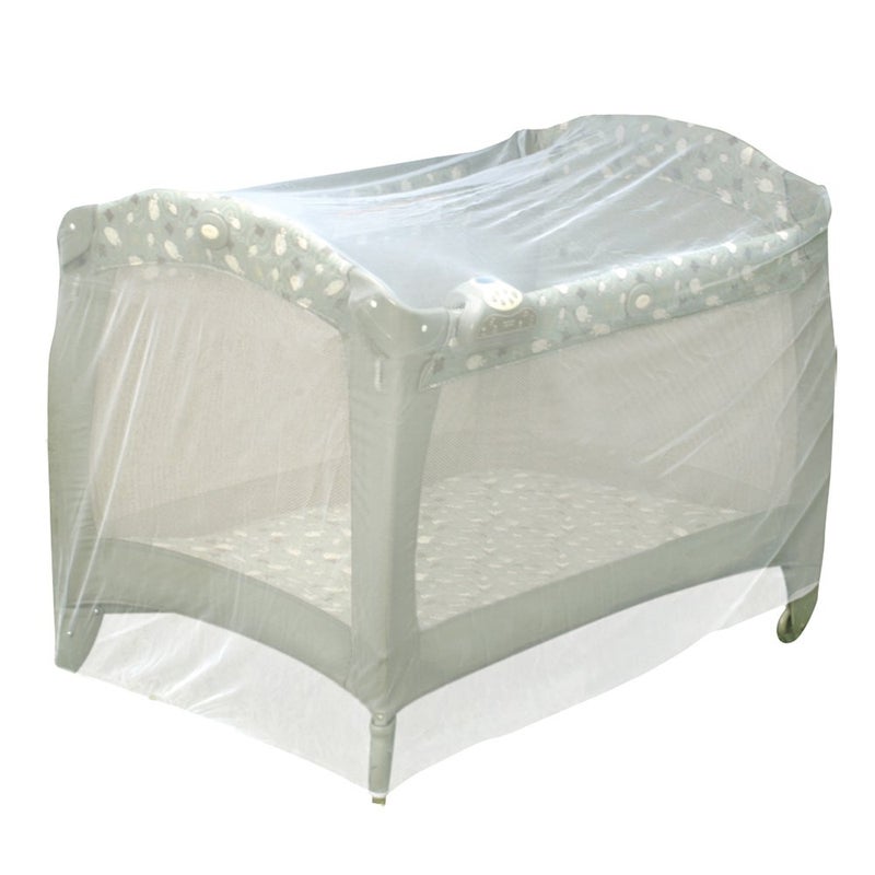 Jeep Universal Size Pack N Play Mosquito Net Tent, White - Image 1