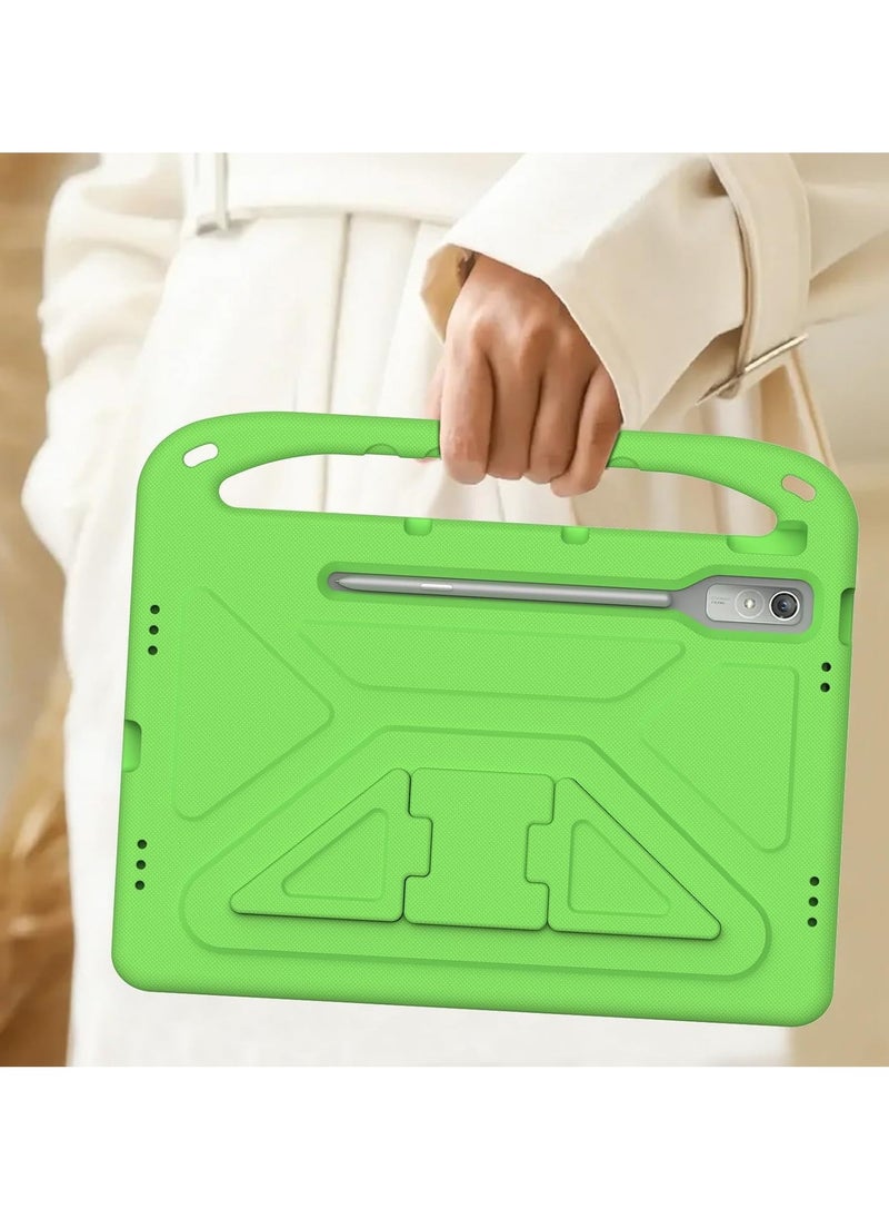 General - Tablet Case for Lenovo Tab P12 12.7 Inch, EVA Foam Lightweight Shockproof, Tablet Cover with Handle Stand and Pen Slot Case for Children Firendly - Image 1