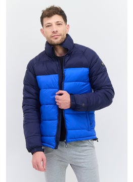 Trespass Men Quilted Puffer Jacket, Blue  - Image 1
