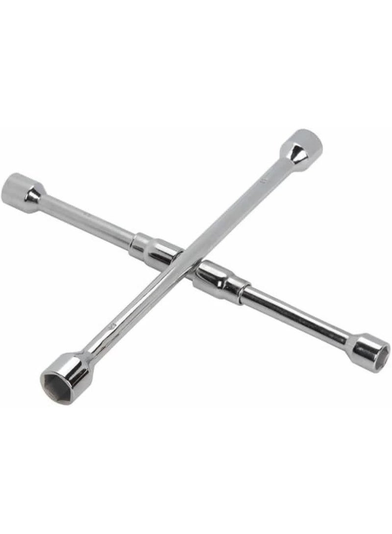 Extendable Car Tire Nut and Bolt Wrench - Heavy Duty Telescopic Arm - Professional Tire Changing Tool for All Types of Cars - Image 4