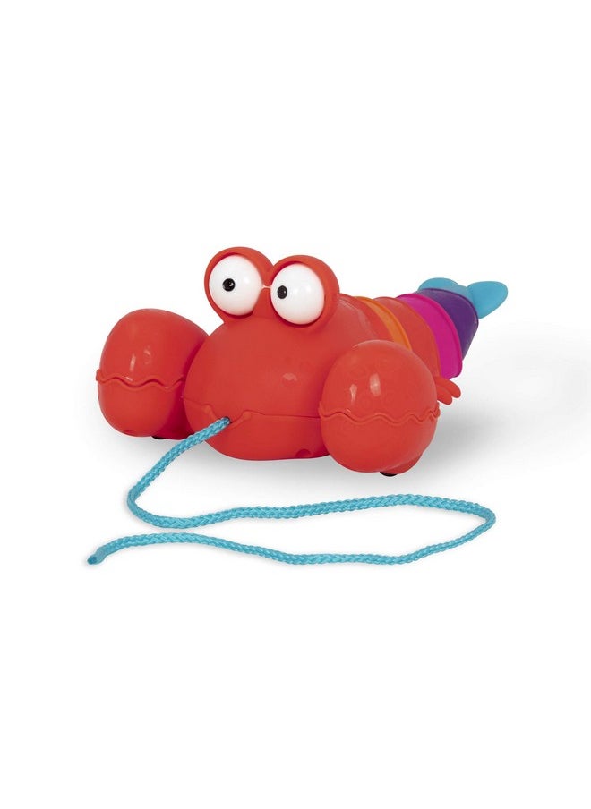 B. Toys Wagglealongs™ Pinchy Pat Developmental Toy Pull Along Lobster Toy Push Or Pull Walking Toy With String Baby Toddler Kids 18 Months +  - Image 5