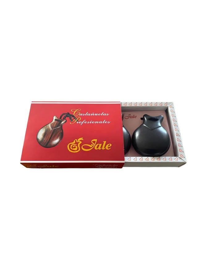 Jale Professional Fiberglass Castanets - Lightweight & Durable, Black, Perfect for Flamenco & Traditional Music - Image 4