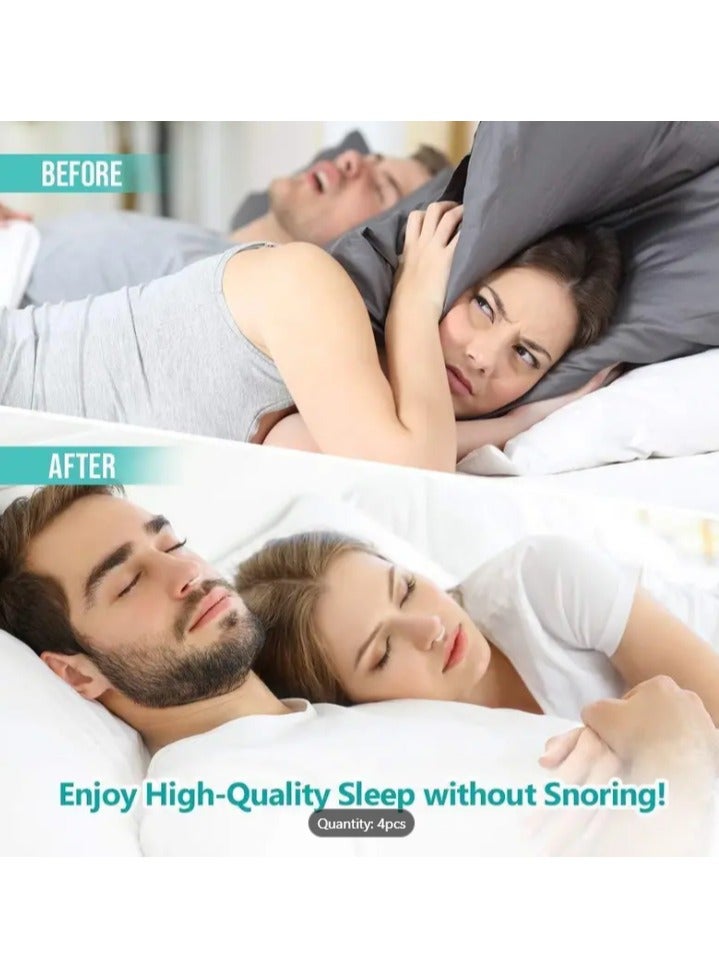 Silicone Magnetic Nose Clipper Comfortable Nasal to Relieve Snore (4 PCS) - Image 3
