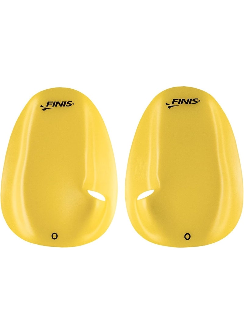 FINIS Agility Floating Swim Paddles - Strapless Design for Stroke Technique - Instant Feedback - Extra Small - Image 1