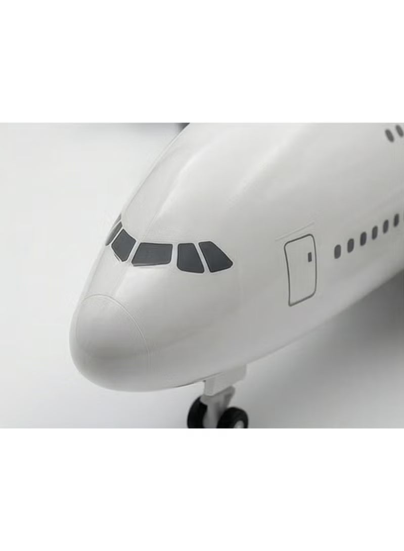 Diecast Metal Airplane Model Toy for Kids, Pull-Back Aircraft Model Plane with Light Effect, Realistic Airplane Model for Boys and Girls, Durable Metal Body Mini Plane Toy Gift for Children, Educational Collectible Plane Toy - Image 5