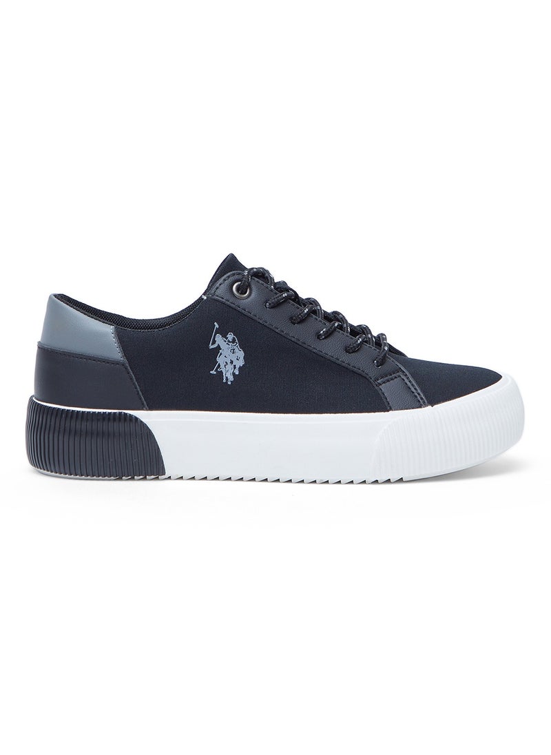 U.S. Polo Assn. - Women's Black Low-Top Sneakers - Lightweight Sporty Design, Comfortable for Casual Wear - Image 1