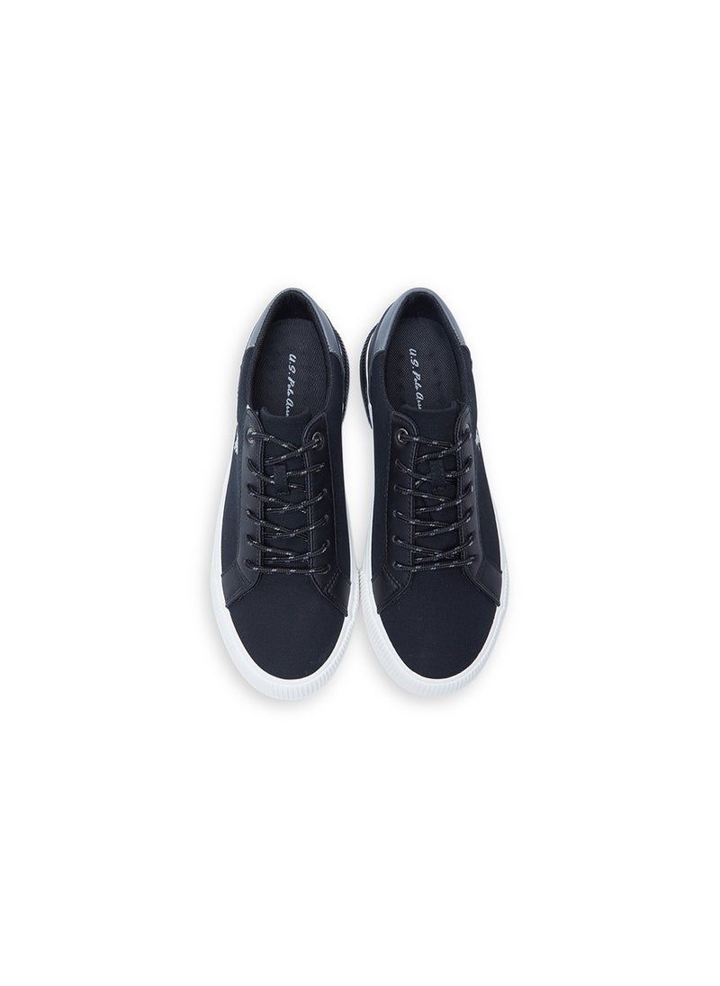 U.S. Polo Assn. - Women's Black Low-Top Sneakers - Lightweight Sporty Design, Comfortable for Casual Wear - Image 1