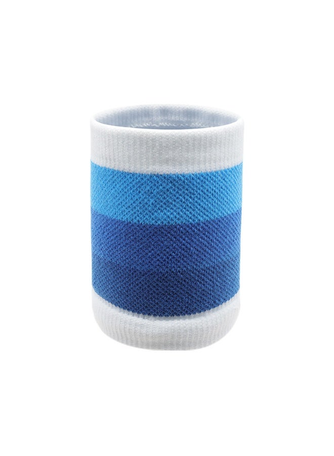 جين لى تشيانغ 10 قطع من أساور المعصم الرياضية، أساور المعصم للتنس، عصابات العرق للرجال والنساء، عصابات العرق القطنية القابلة للتنفس، مناسبة للياقة البدنية وكرة القدم وكرة السلة والجري وغيرها من الرياضات. - Image 5