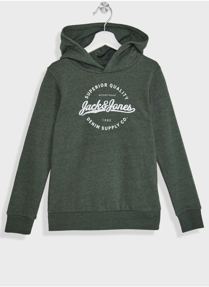 Jack & Jones Junior - Youth Graphic Hoodie - Image 1