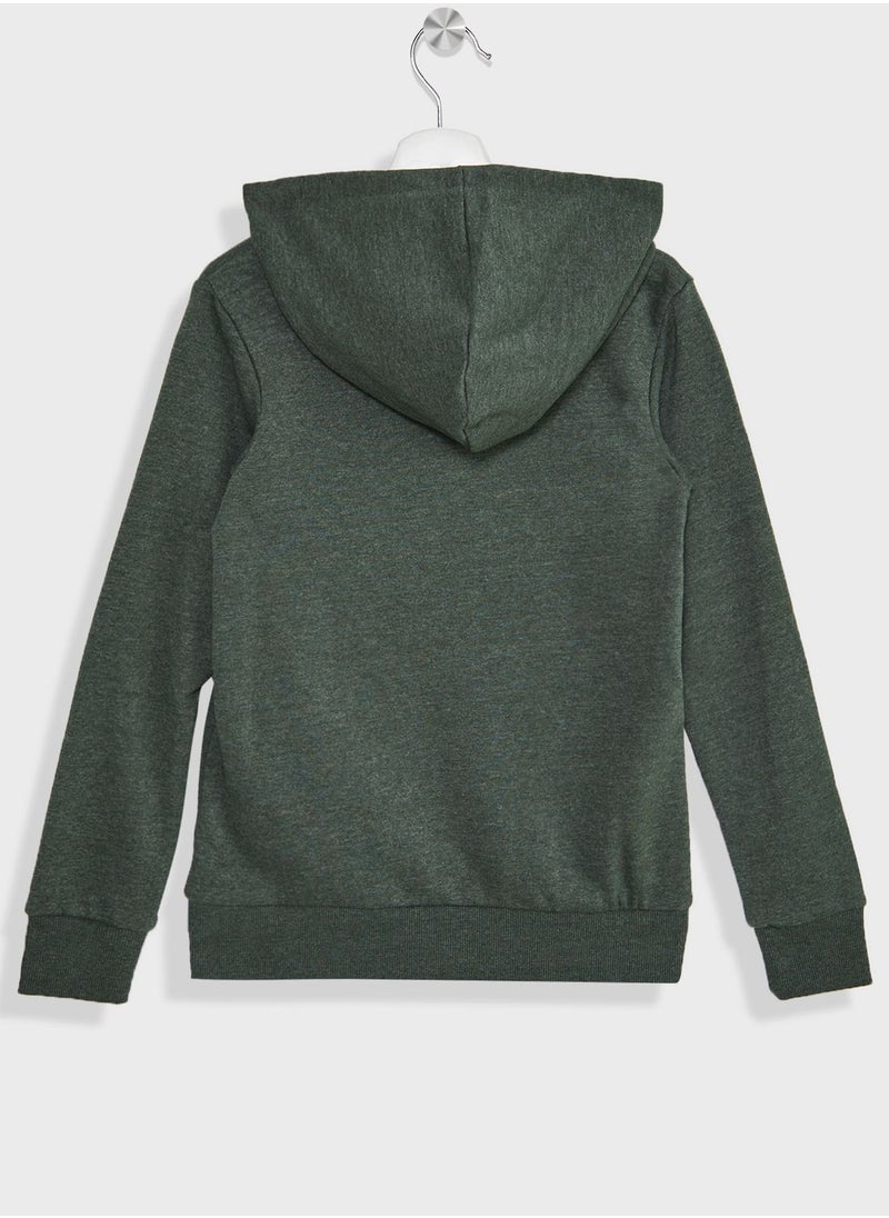 Jack & Jones Junior - Youth Graphic Hoodie - Image 1