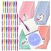 BONNYCO Invisible Ink Pen and Notebook Pack 32 Unicorn Party Favors for Kids Magic Spy Pen Goodie Bags Stuffers for Kids Unicorn Birthday Party Supplies Goody Bag Stuffers Return Gifts Prizes - Image 2