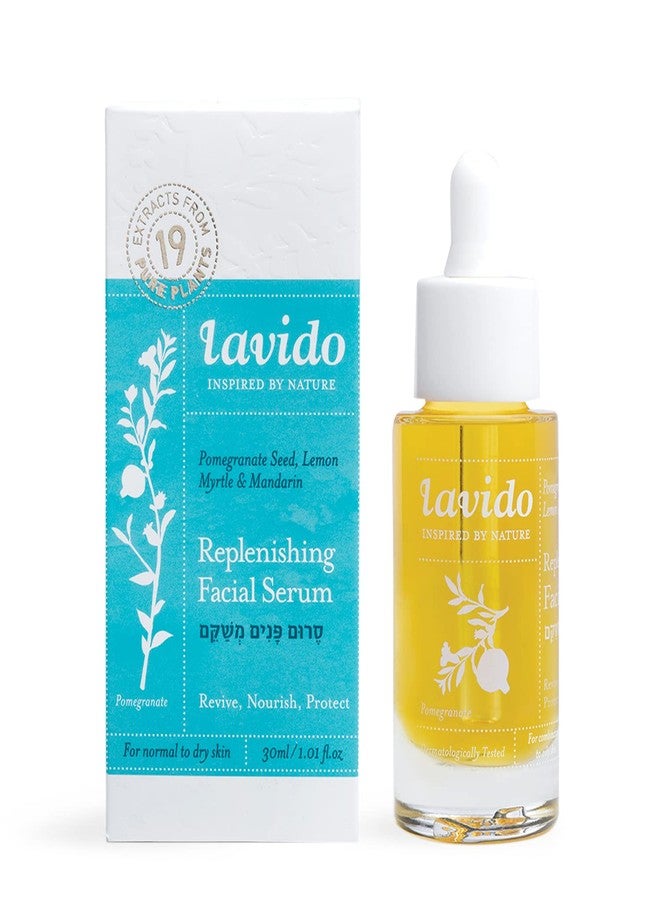 Lavido Replenishing Facial Serum - Pomegranate Seed, Lemon Myrtle, and Mandarin Replenishing Facial Serum - Image 1