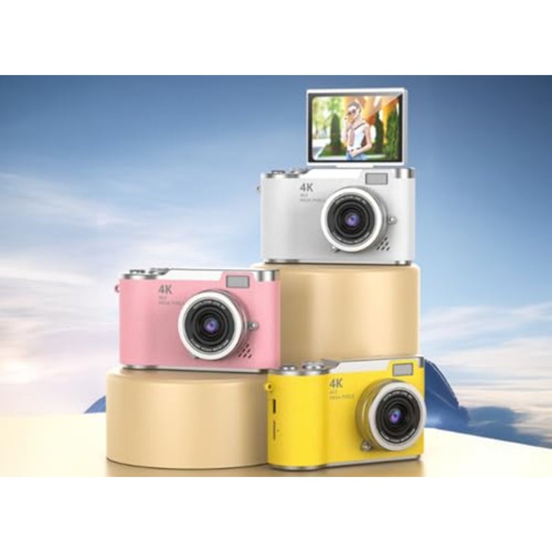 Digital Camera for Photography, 48MP 18X Digital Zoom Camera, with 2.4 Inch Flip Screen, Compact Travel Camera, for Beginner - Image 5