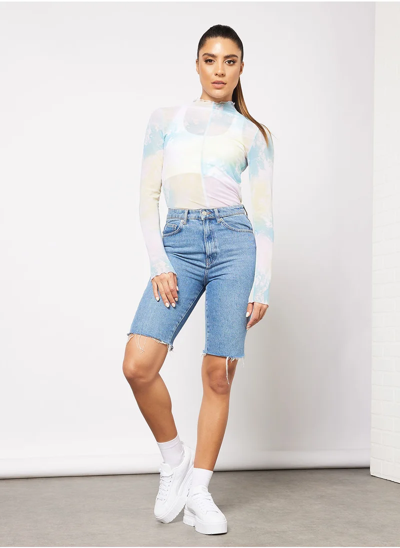 PUMA Crystal Galaxy Printed Fitted T-Shirt