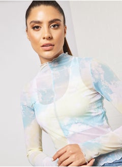 PUMA Crystal Galaxy Printed Fitted T-Shirt  - Image 3