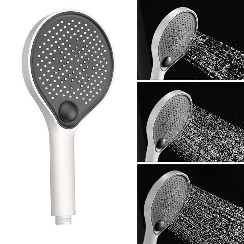 Alton ALTON SHR20270 3Function 5INCH Hand Shower Only White Black - Image 1