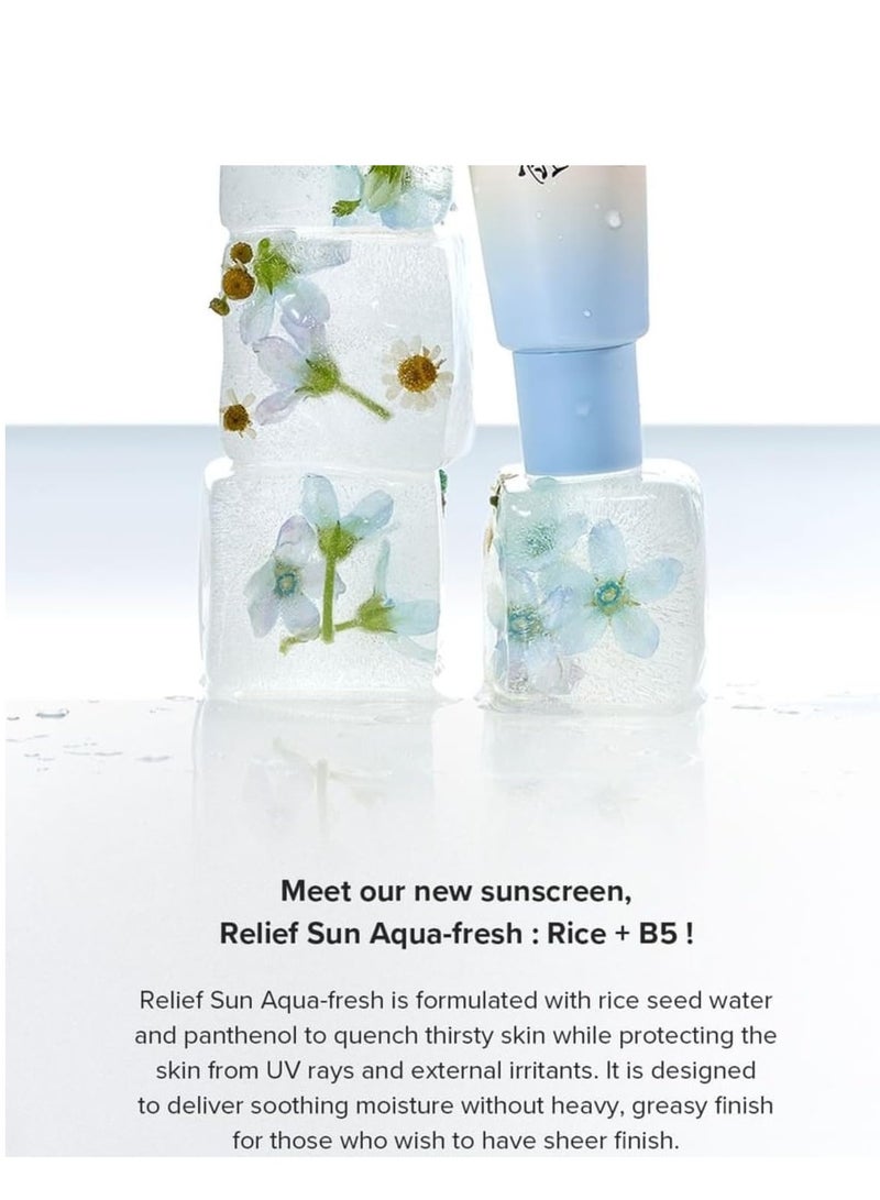 Generic Relief Sun Aqua-fresh : Rice + B5 50ml  - Image 3