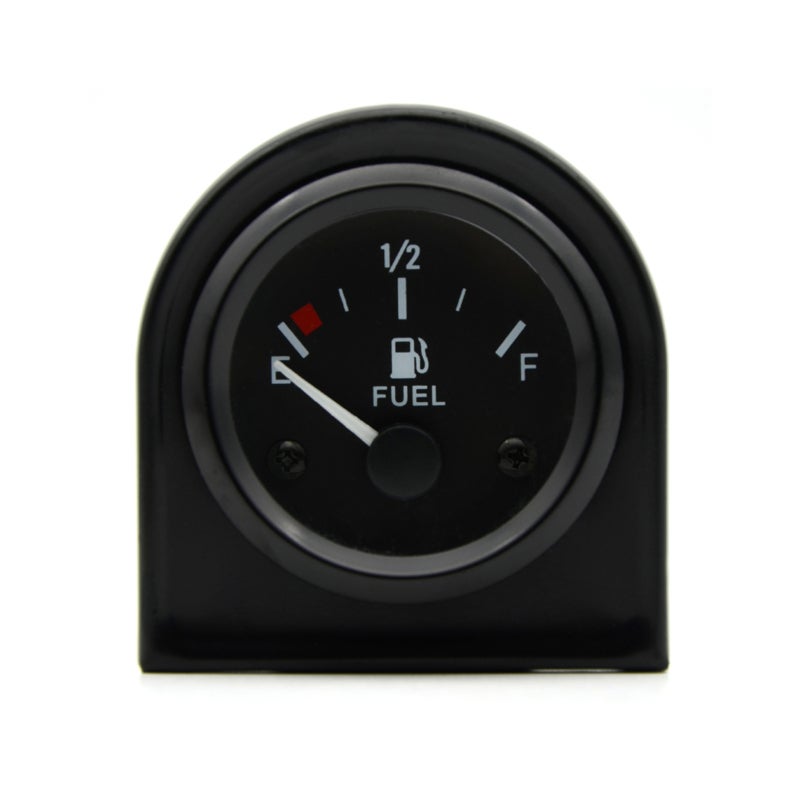 2" 52mm Fuel Level Gauge - High Sensitivity Accurate Display 12V Fuel Tank Meter with LED Backlight for Custom Dash Replacement Night Use - Image 2