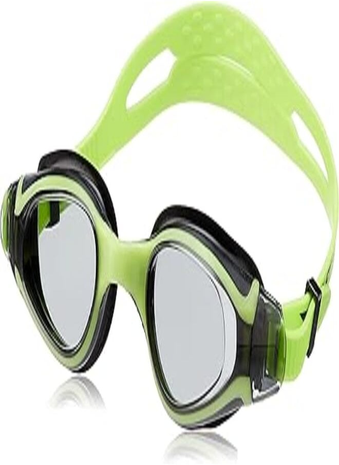Spurt SPURT Swimming Goggles with Black Lenses TP-24AF Light Green and Black 