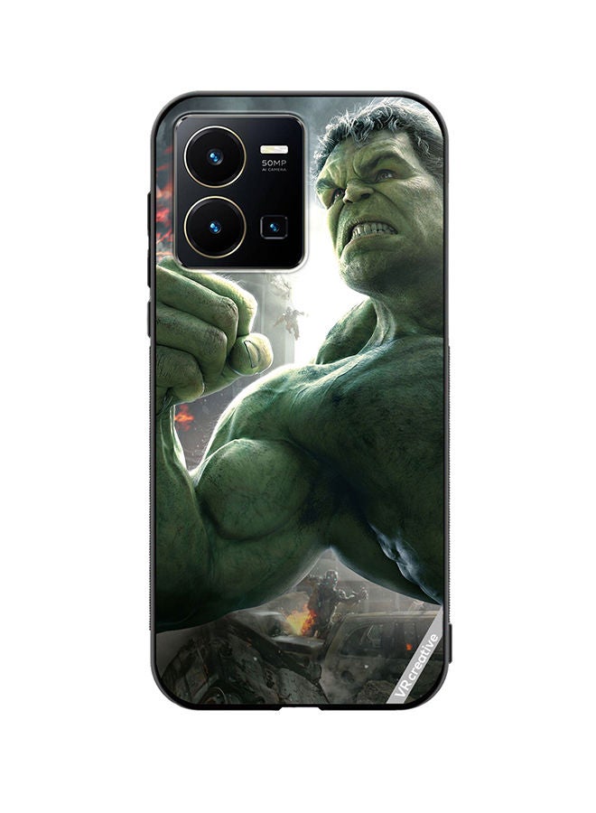Protective Case Cover For Vivo Y35 Hulk Design Multicolour