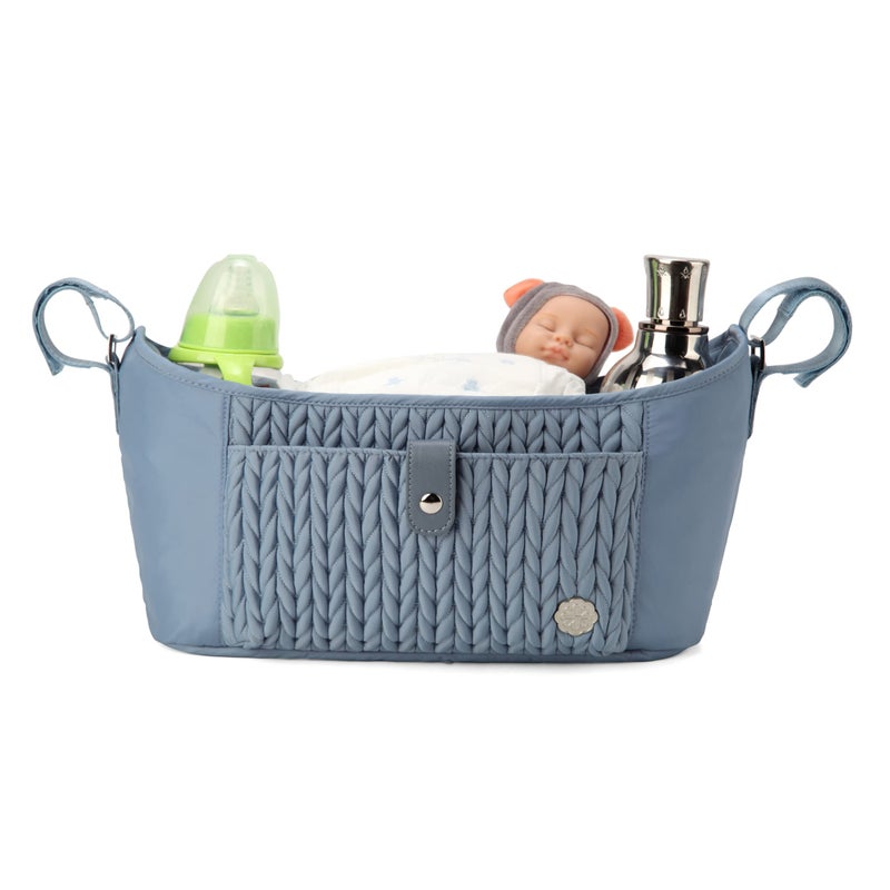 SEWBOO Universal Baby Stroller Organizer,Diaper Caddy Organizer with Adjustable Straps to Fits Nearly Any Strollers - Image 1