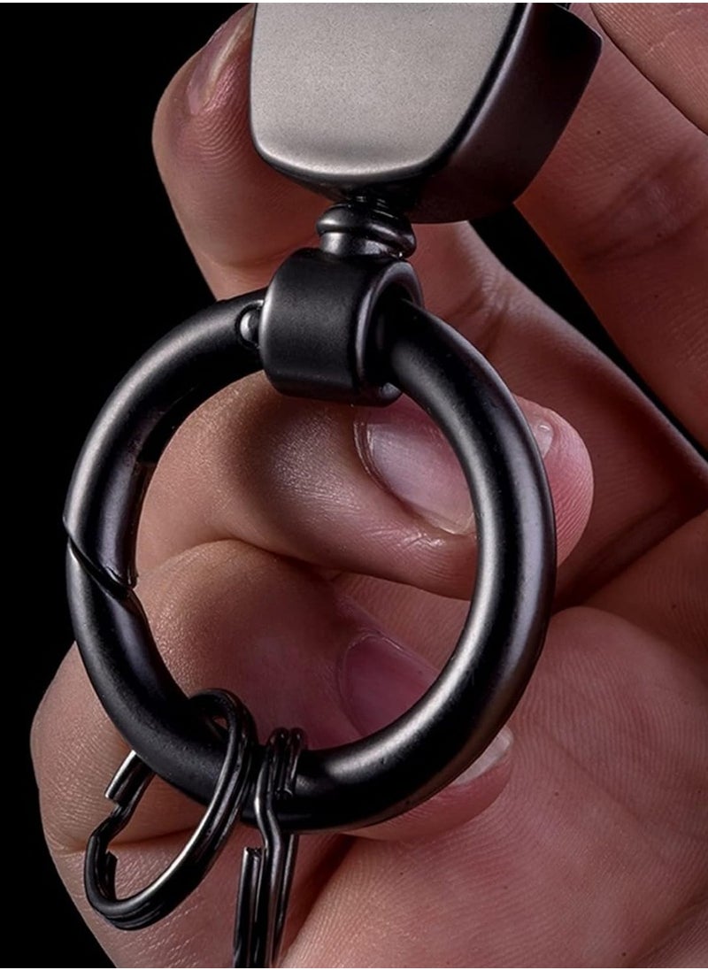 Ford Metal Ring PU Leather Strap Keychain Home Key Chain Car Keychain FORD Car Key Chain Super Finish 1Pcs  - Image 4