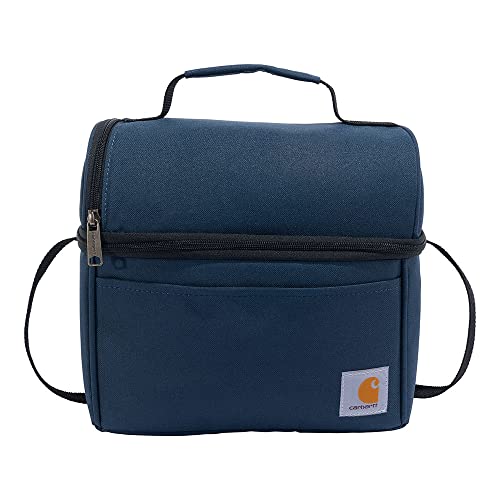 carhartt Carhartt Gear B0000304 Insulated 12 Can 2 Compartment Lunch Cooler  One Size Fits All  Navy 