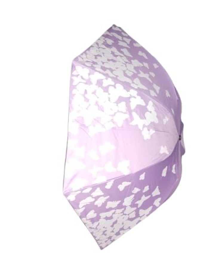 Packcy Mini Compact Fancy Umbrella with Sturdy Plastic Capsule Case for Women & Kids | Lightweight Portable Folding Travel UV Protection, Windproof, Stylish Pocket - Image 5
