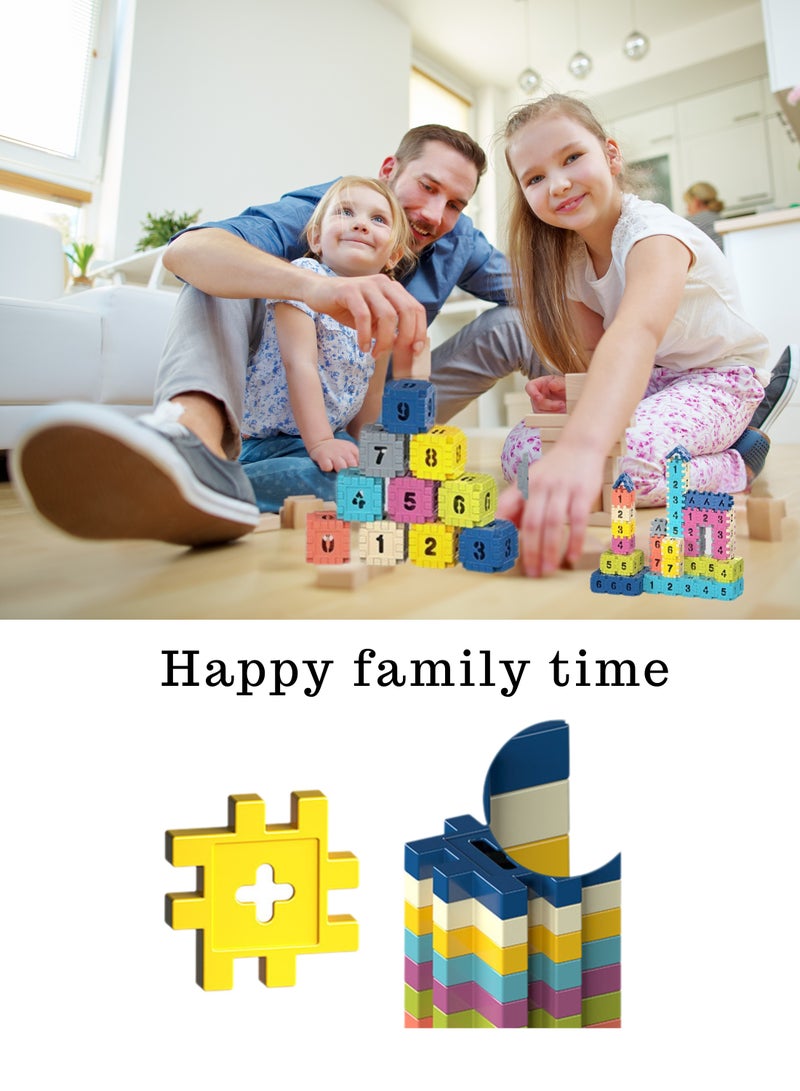 STEM Educational Building Blocks for Kids -  Safe & Colorful Construction Toy, Perfect Gift for Ages 3+ (Travel-Friendly) - Image 2