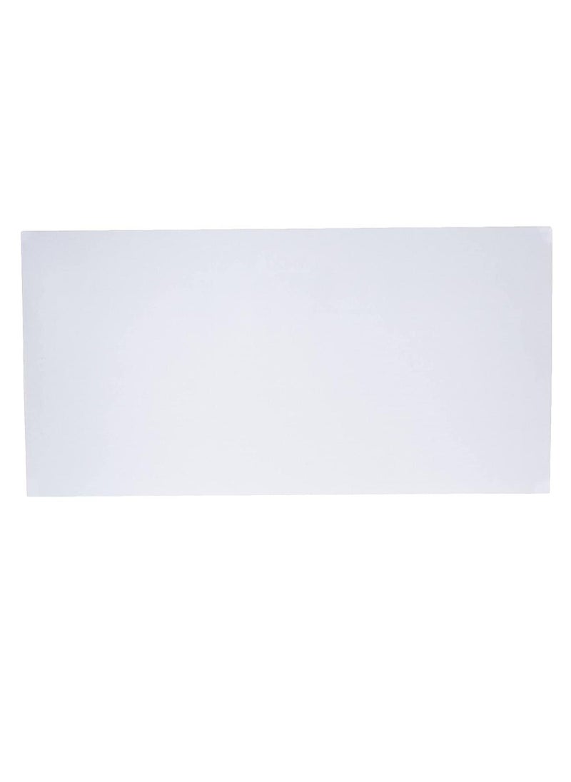 Maxi Maxi White Envelopes 80Gsm 9" X 4inches Peel & Seal In A pack Of 50Pc, MXWHITE  - Image 2