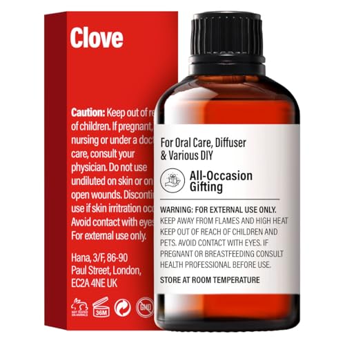 Hana Clove Essential Oil 102 Fl Oz for Hair Skin Diffuser Aromatherapy DIY Candle Soap Making - Image 5