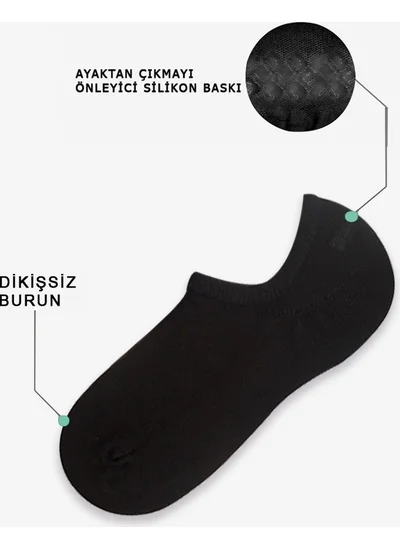 Mem Socks 6-Piece Silicone Sneaker (Invisible) Socks