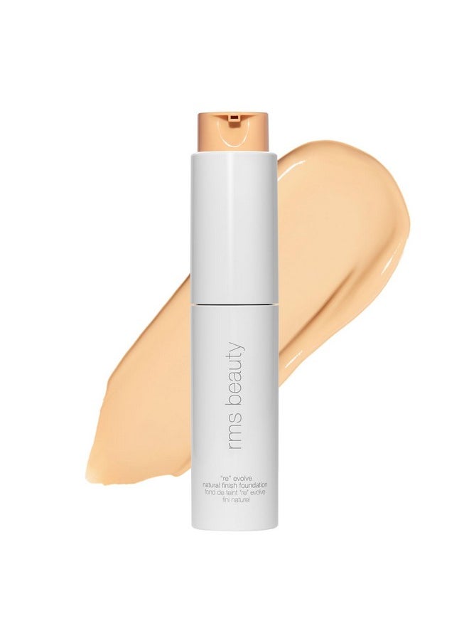 RMS Beauty - Reevolve Natural Finish Foundation Liquid Foundation Face Makeup Makeup Foundation Skin Tint Refillable Foundation Pump Make Up - Image 1